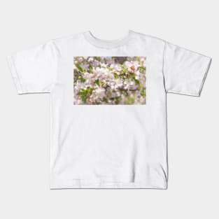 Springtime Pink Apple Blossoms - Okanagan Valley Kids T-Shirt